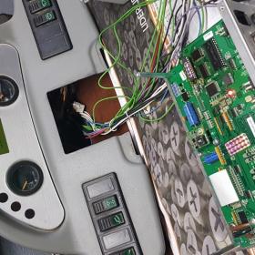 Elektronika Board Display Bobcat platine