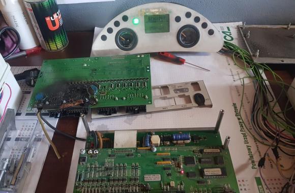 Naprawa repair servis ecu  elektronika TEREX TL80