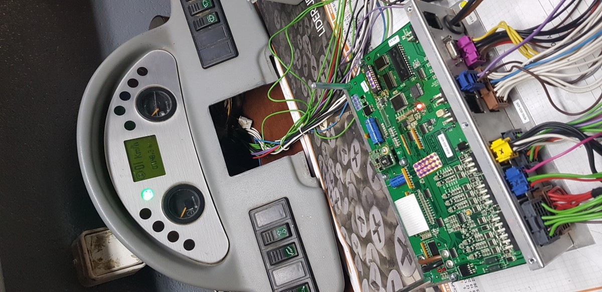 Elektronika Board Display Bobcat platine