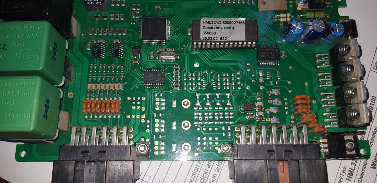 Naprawa elektroniki Terex TC125 Terex TC125 electronics repair Elektronikreparatur Terex TC125