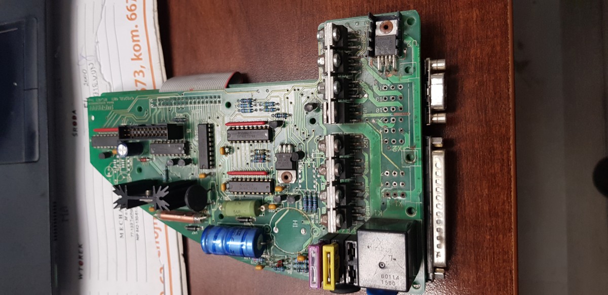 Naprawa repair servis ecu  elektronika Schaeff HR 20