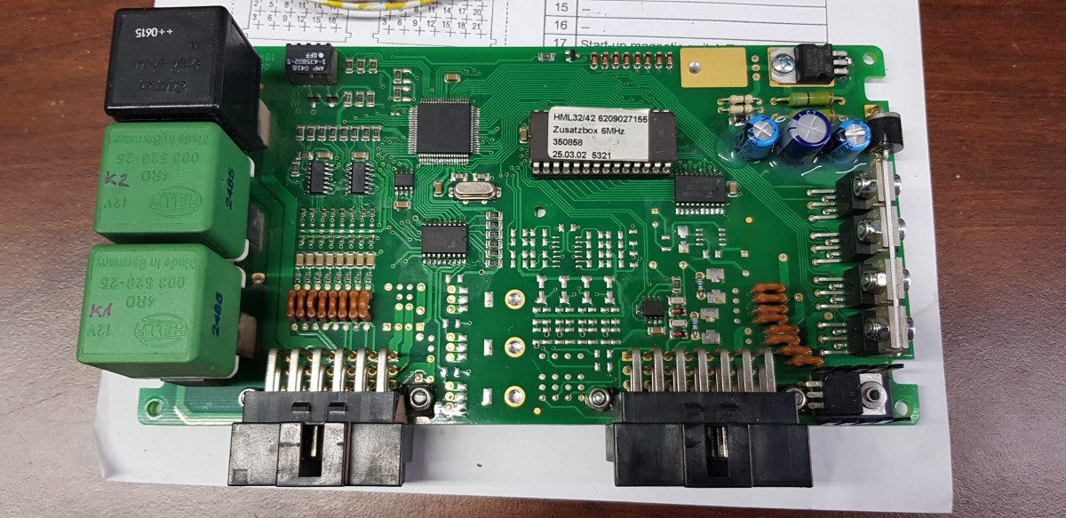 Reparación electrónica Terex TC125 Réparation électronique Terex TC125 Riparazione elettronica Terex