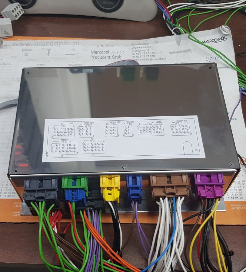 Elektronika board Terex TL80