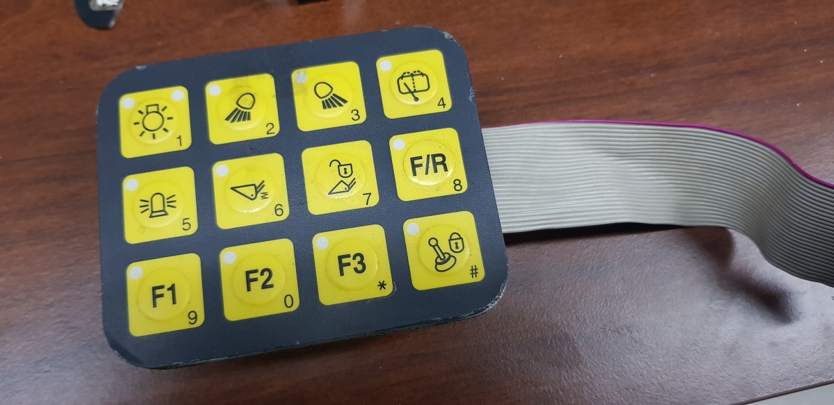 Klawiatura Volvo l30b pro